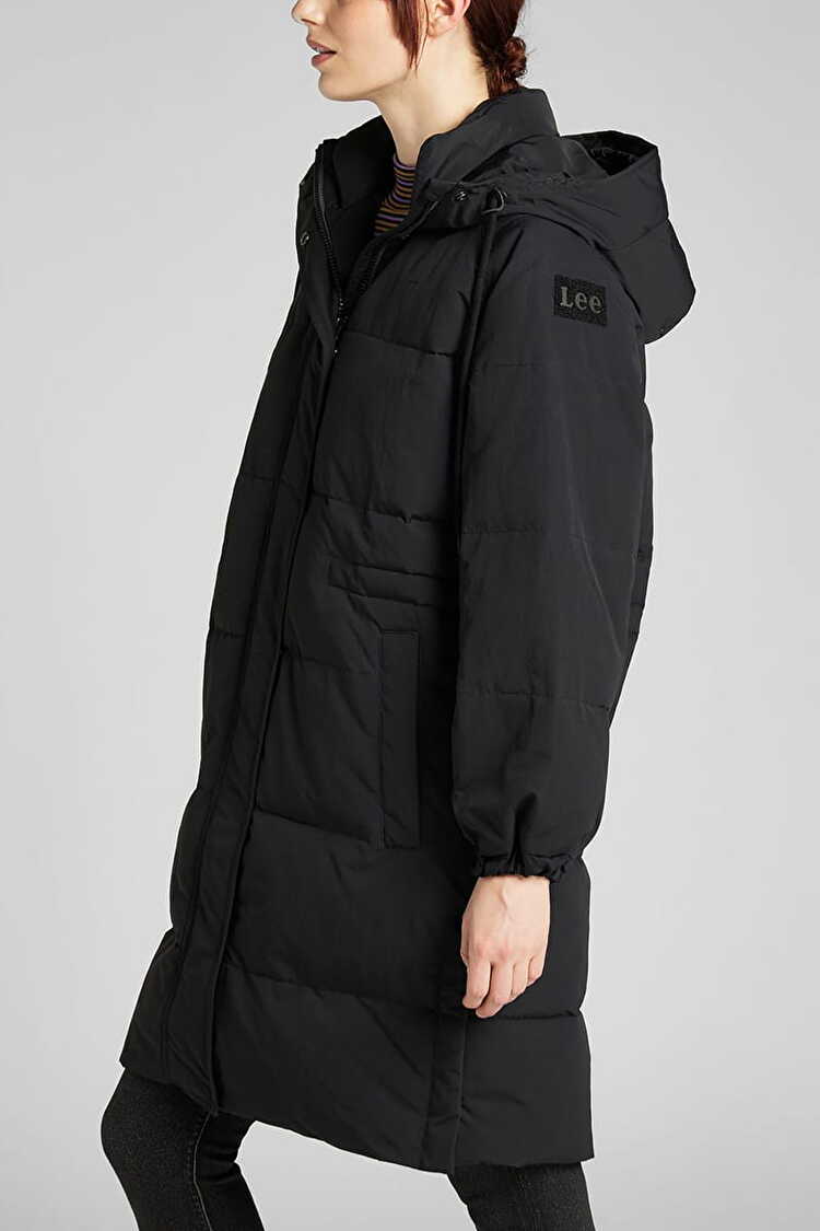 Куртка довга LEE Long Puffer Relaxed Fit (L56IXW01) Чорний