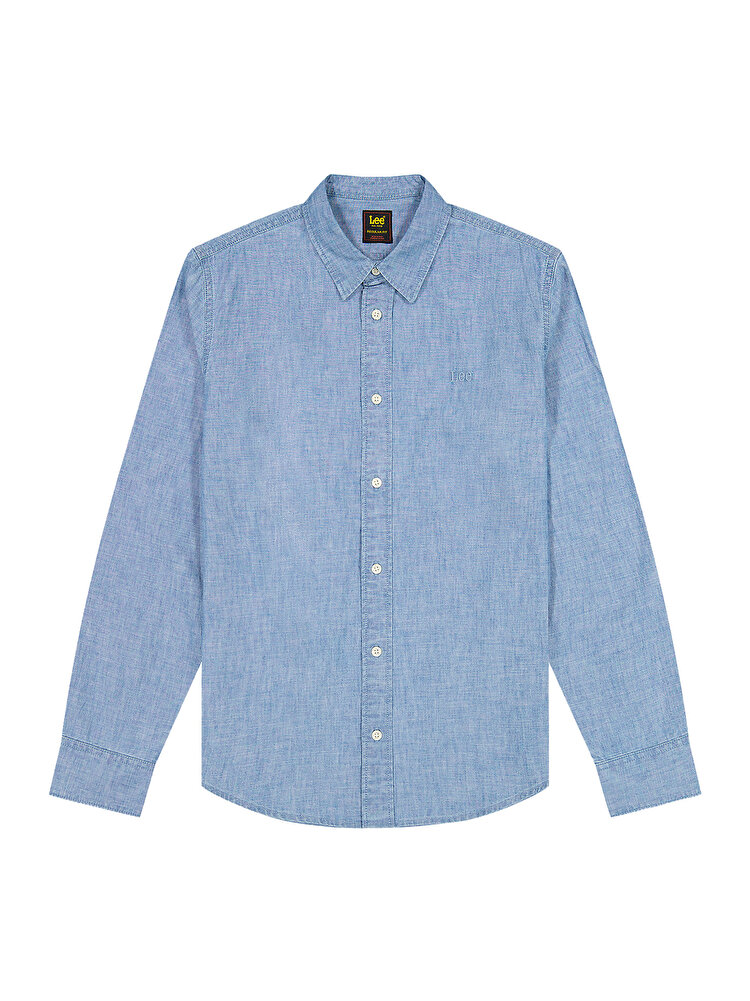 Сорочка LEE LEE SHIRT Regular Fit (112376561) Блакитний