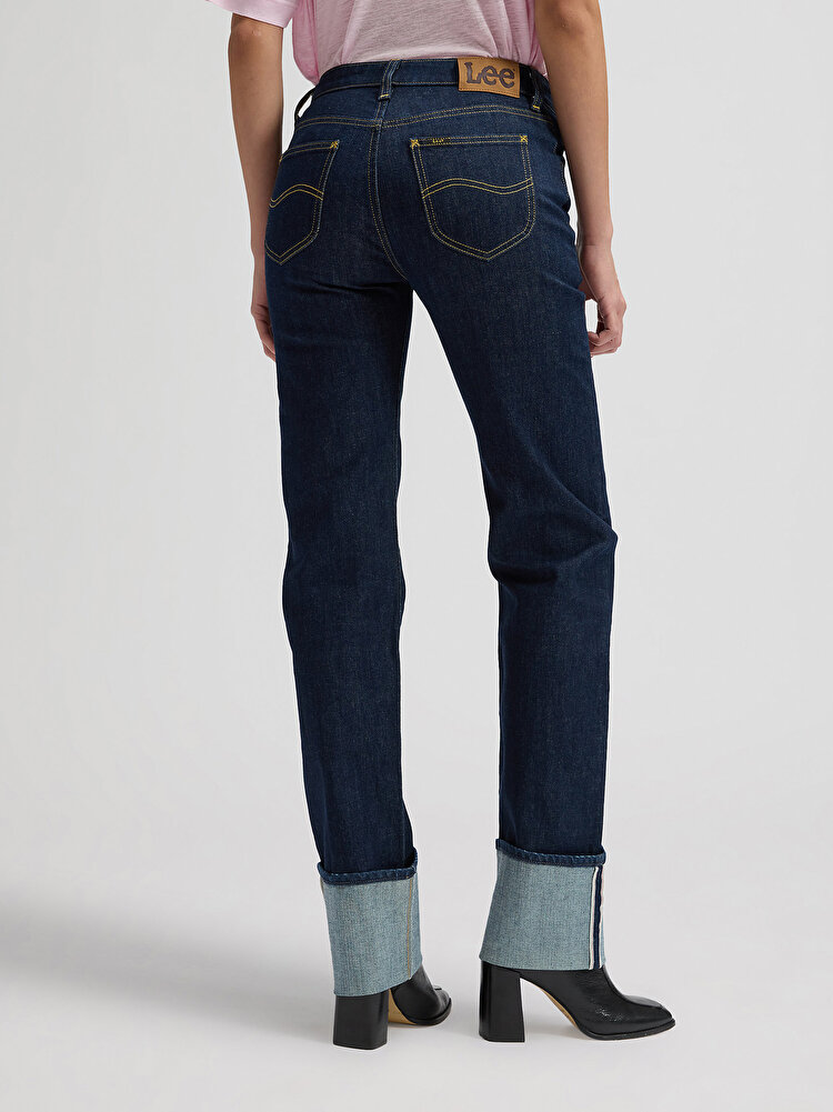 Джинси LEE LONDON Regular Fit (112376701) Темно-синій