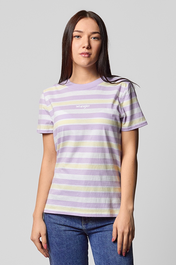 Футболка Wrangler HIGH RIB REGULAR TEE Regular Fit (W7N9GHP26) Бузковий