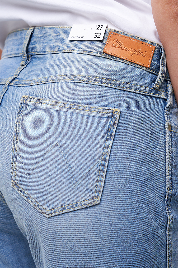 Джинсы Wrangler Boyfriend Boyfriend (W27MLK85X) Голубой
