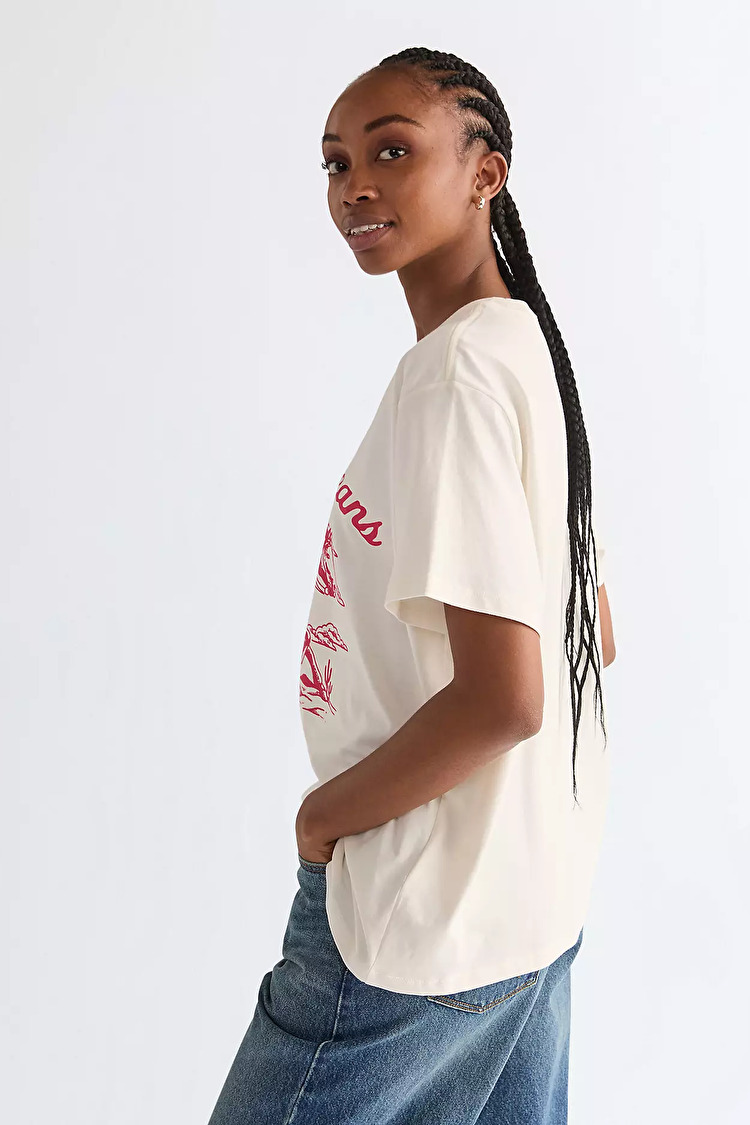 Футболка Wrangler Girlfriend Tee Relaxed Fit (112378070) Білий