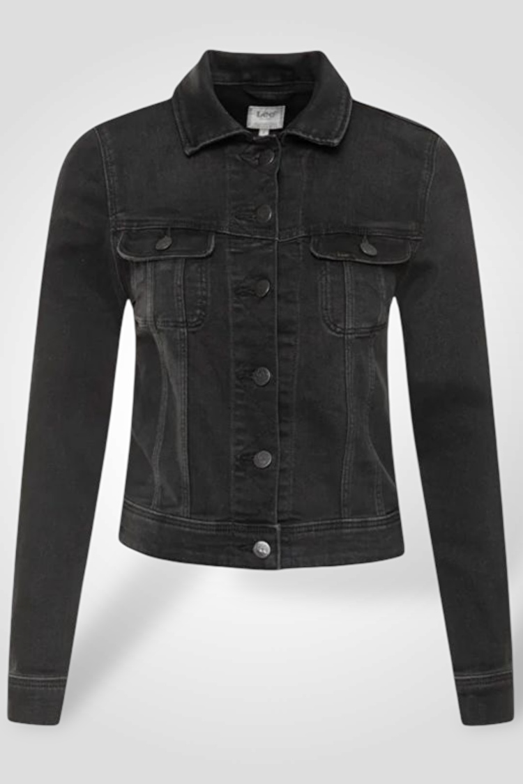 Куртка джинсова LEE Unlined Slim Fit (L541YGLI) Чорний