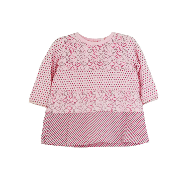 Комплект: Сукня та легінси Losan Mc baby girls (028-8008AD/230) Рожевий