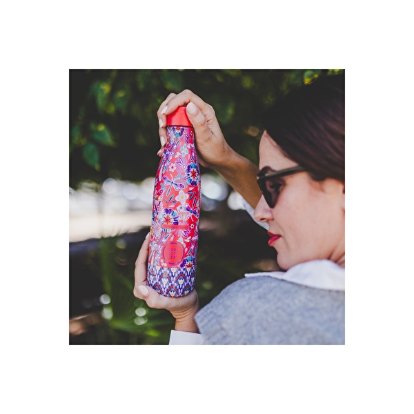 Термопляшка COOL BOTTLES Dragonfly paradise 500 мл. (0420V)