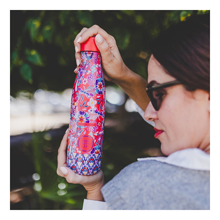 Термопляшка COOL BOTTLES Dragonfly paradise 500 мл. (0420V)
