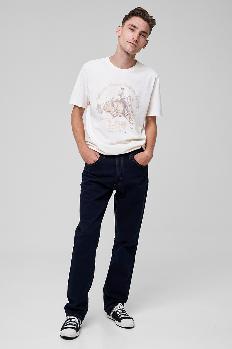 Джинси LEE Brooklyn Straight Regular Fit (L45271HH) Темно-синій