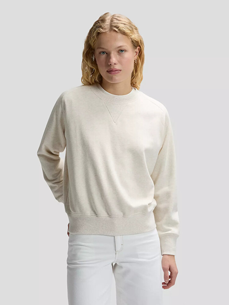 Свитшот LEE RAGLAN CREW SWS Relaxed Fit (112379423) Белый
