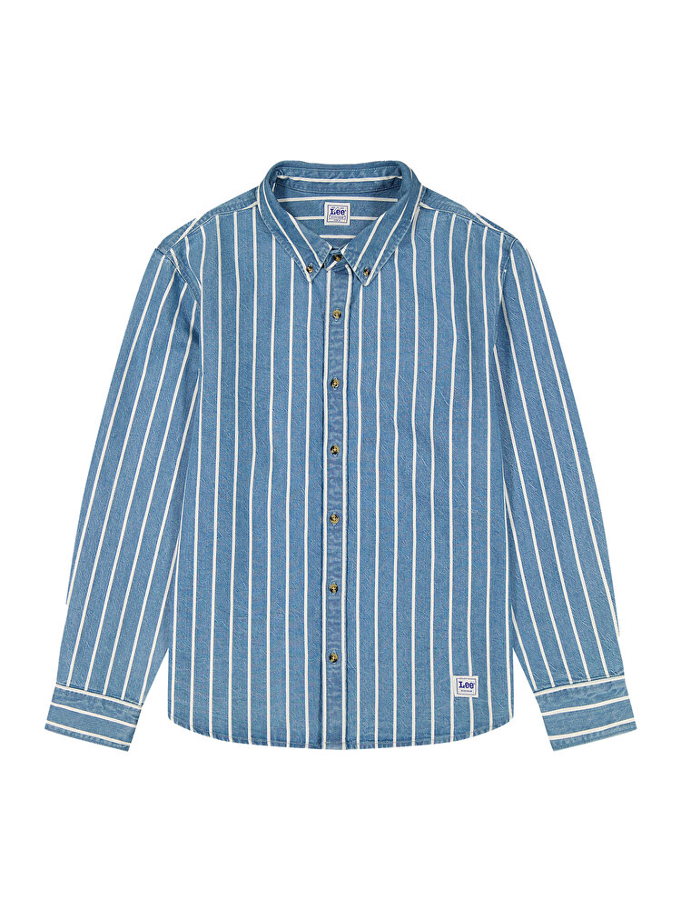 Сорочка LEE WORKWEAR BUTTON DOWN Relaxed Fit (112376596) Блакитний