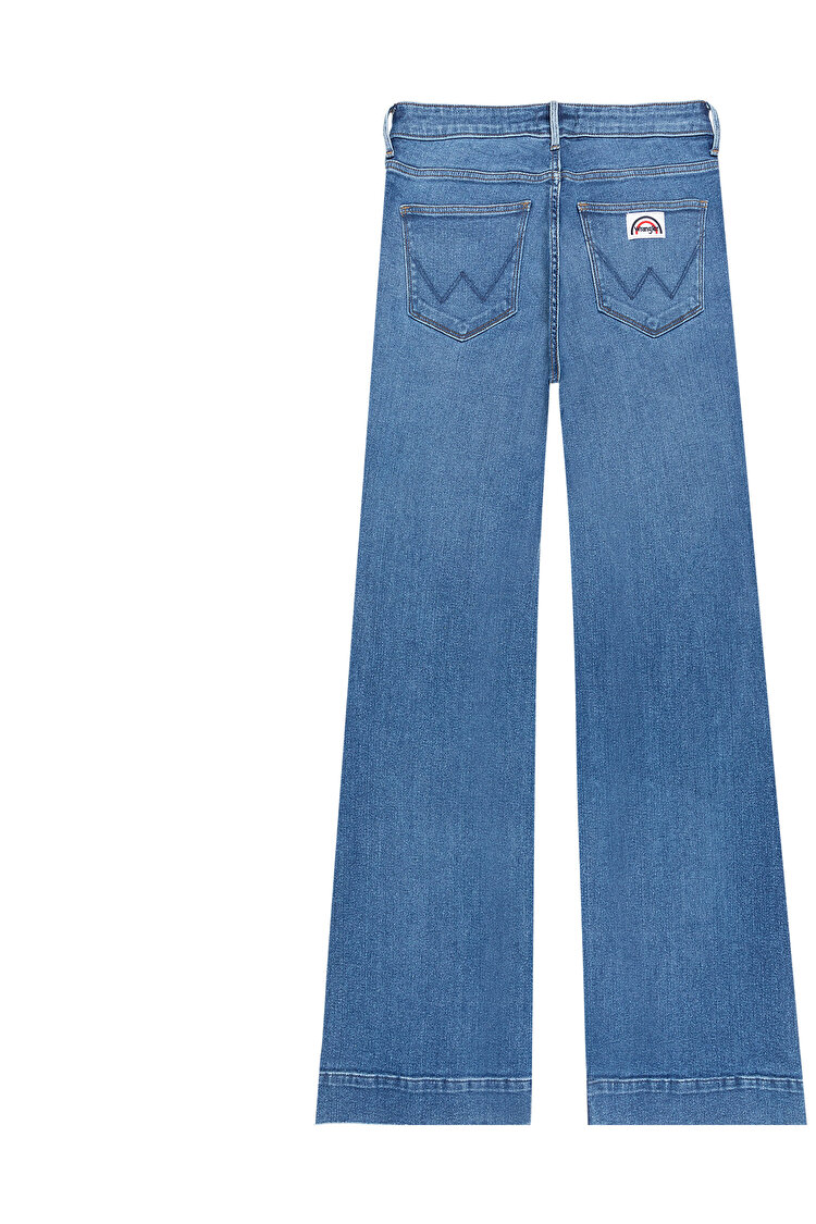Джинси Wrangler FLARE Flare (112332419) Синій