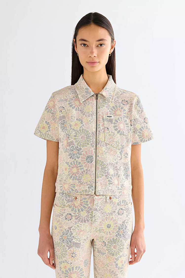 Куртка Wrangler Shirt Jacket Regular Fit (112378163)