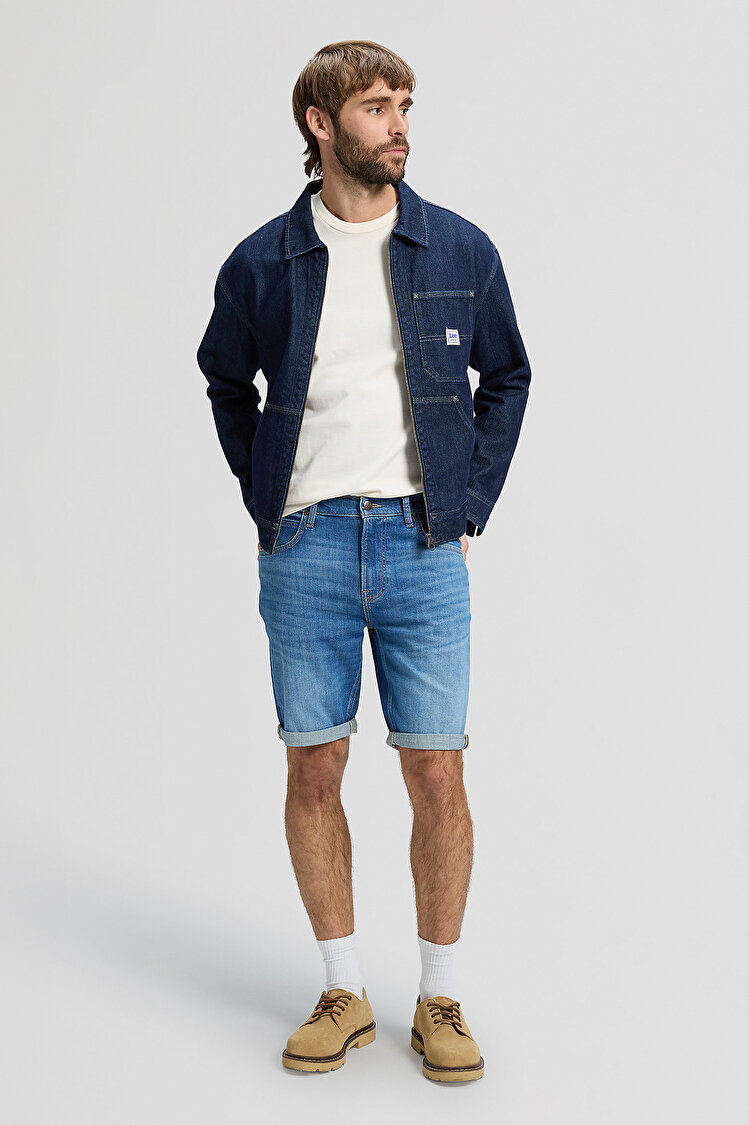 Шорты LEE 5 Pocket Short Regular Fit (112376311) Голубой