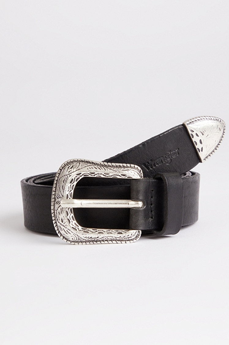 Ремінь Wrangler Western Buckle Belt (W0H6U1100) Чорний