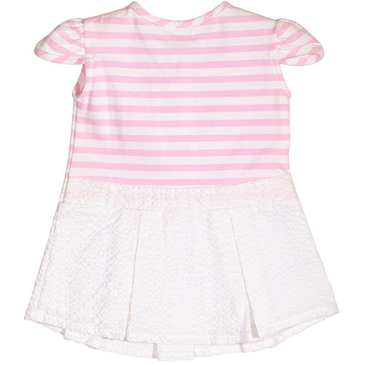 Сукня TUTTO PICOLO (5226) Біло-рожевий