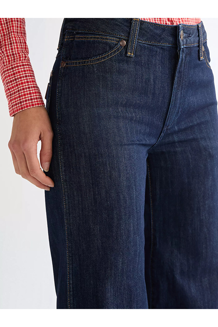 Джинси Wrangler WORLD WIDE WIDE LEG FIT (112378172) Блакитний
