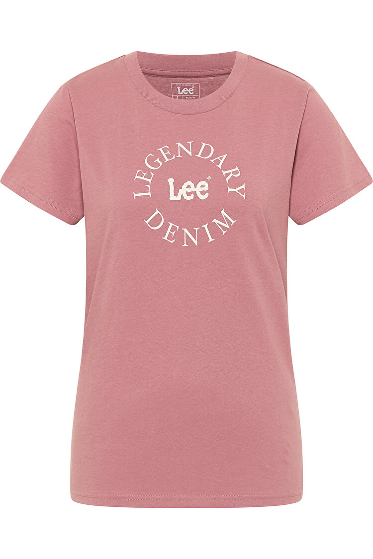 Футболка LEE Legendary Dark Mauve  (112339109) Розовый