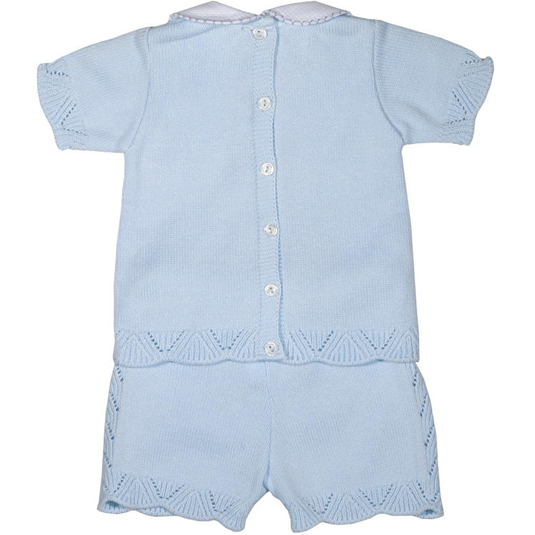 Костюм : Футболка, шорты FOQUE Bebe (5331) Голубой