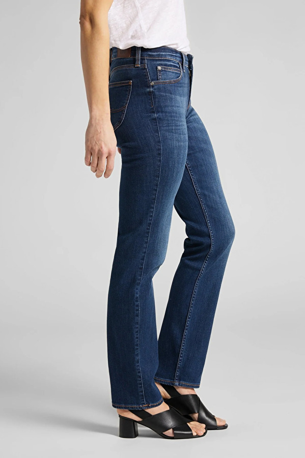 Джинсы LEE Marion Straight Regular Fit (L301HAIM) Темно-синий