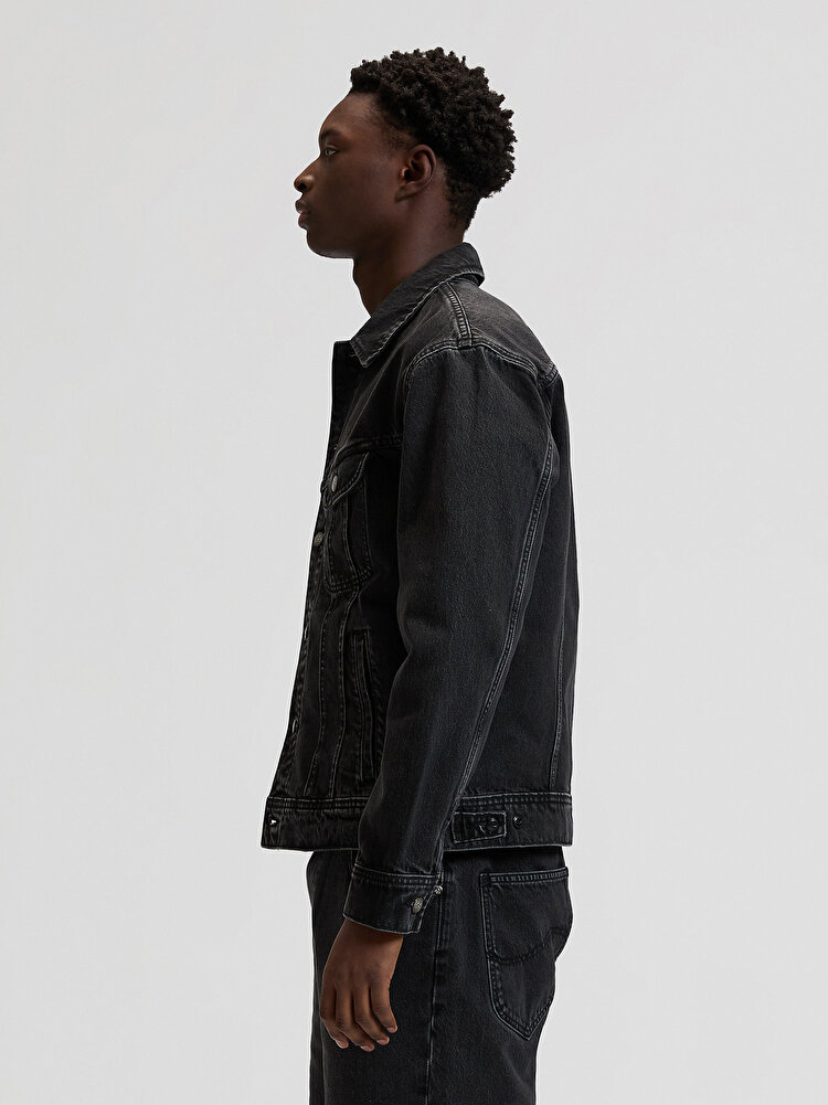 Куртка LEE RELAXED RIDER JACKET Relaxed Fit (112376447) Чорний