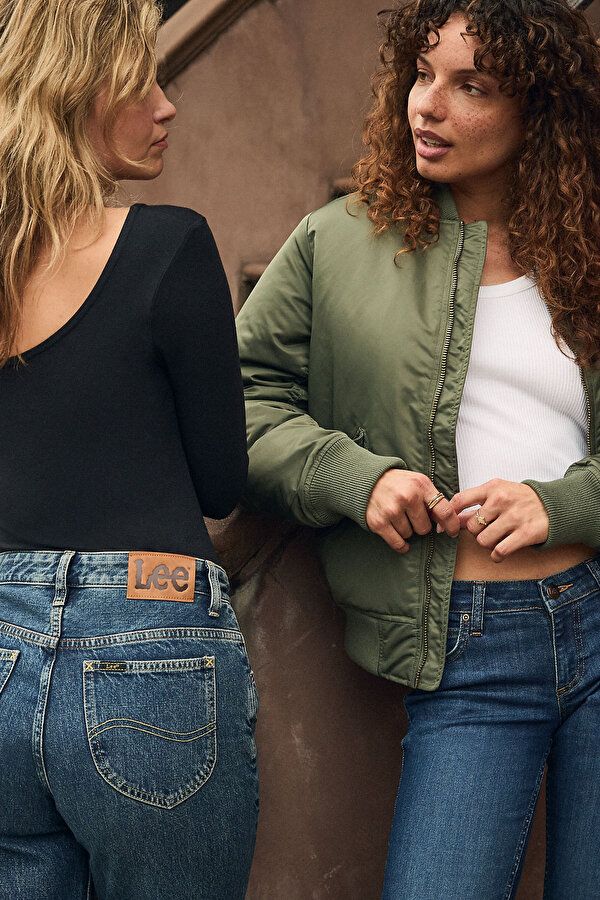 Бомбер LEE Bomber Jacket Relaxed Fit (112371315W) Зелений