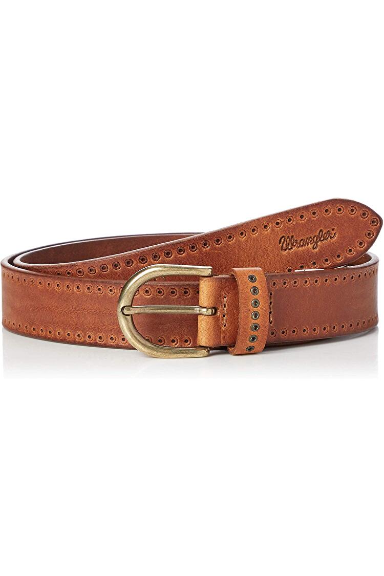 Ремінь Wrangler Detailed Belt (W0D7U1X81) Коричневий