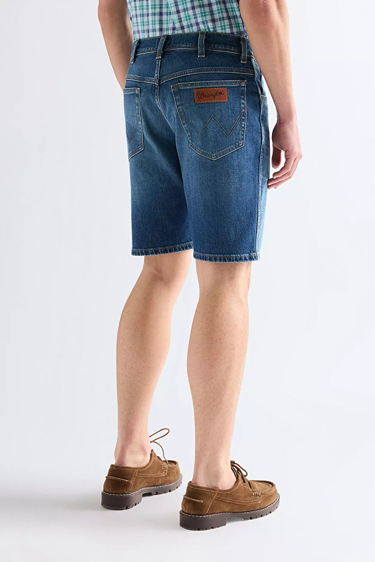 Шорти Wrangler Texas shorts Regular Fit (112377789) Блакитний