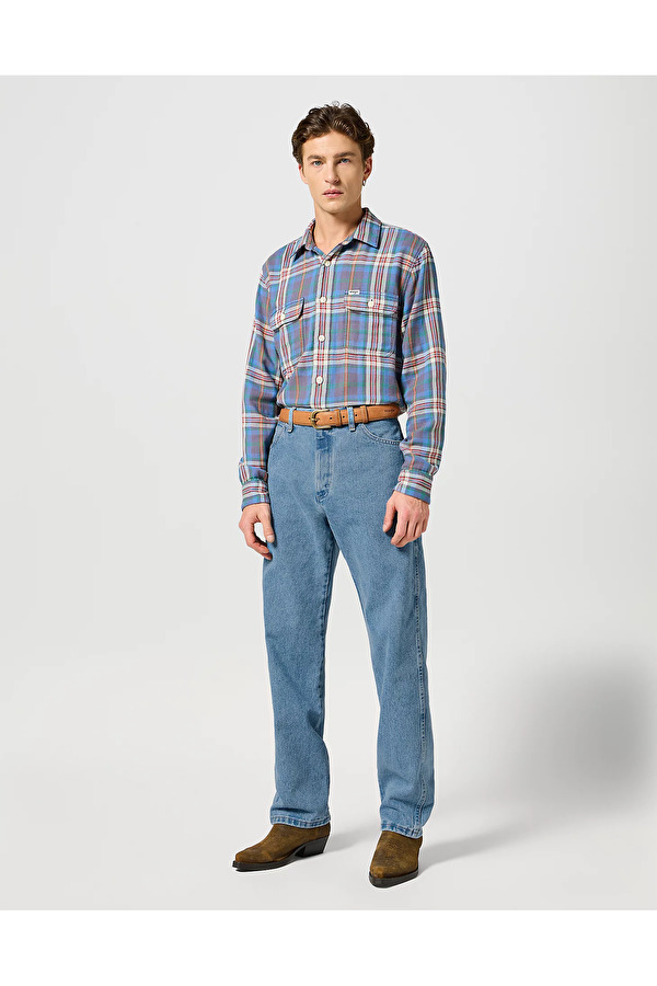 Джинси Wrangler 13MWZ Boot Fit (112358497) Голубий
