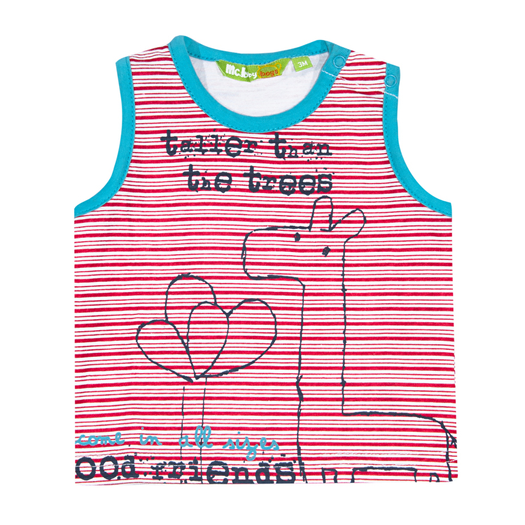 Майка Losan Mc baby boys (017108203/51) Червоний