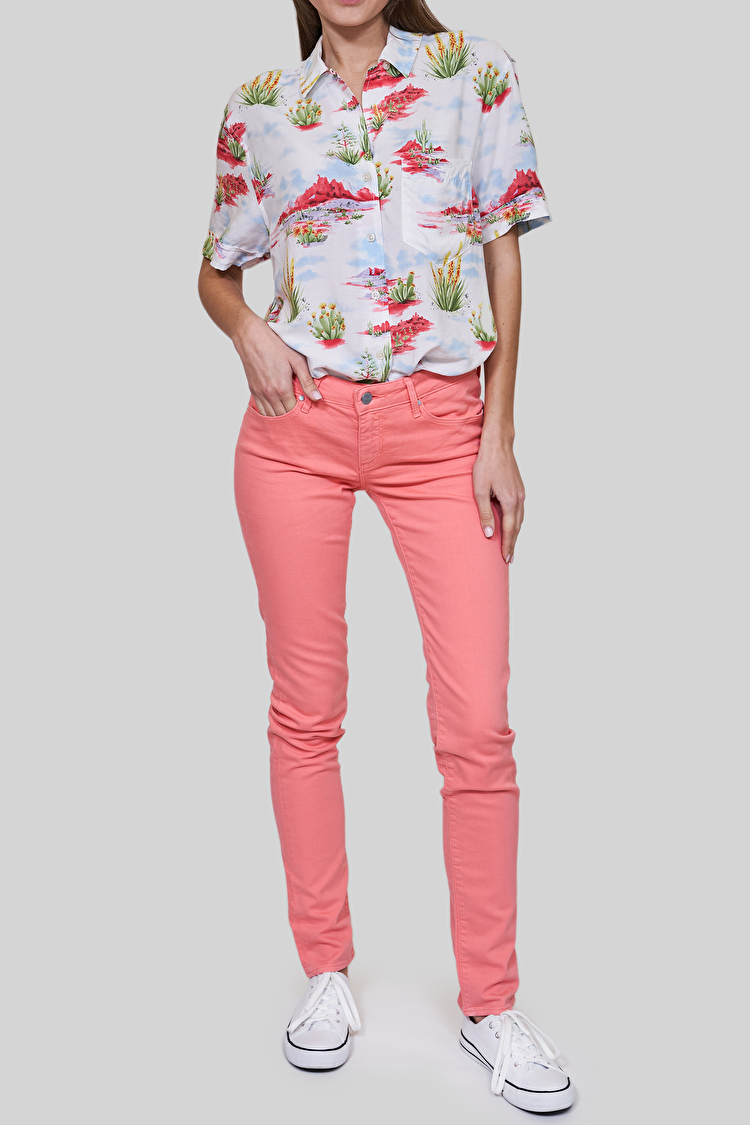 Джинсы Wrangler Molly Slim Fit (W251Q629A) Красный