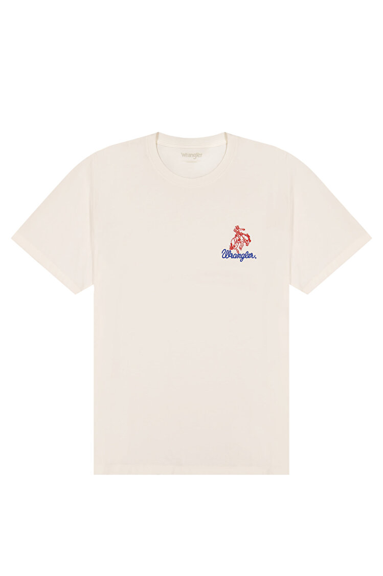 Футболка Wrangler EMBROIDERY TEE Regular Fit (112377987) Білий