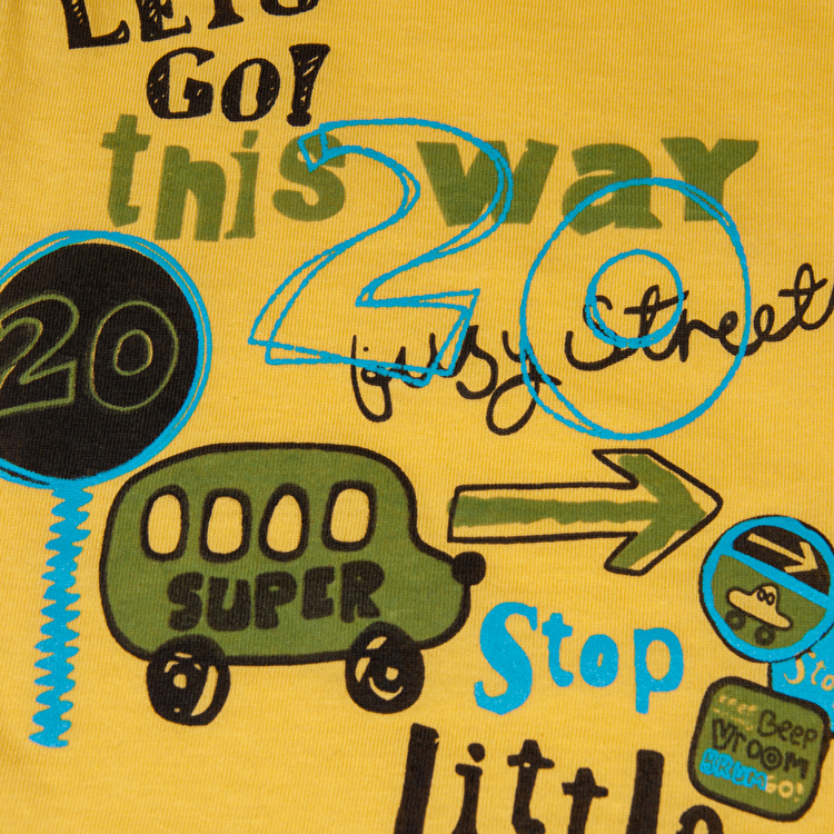 Майка Losan Mc baby boys (017106303/192) Лимоний