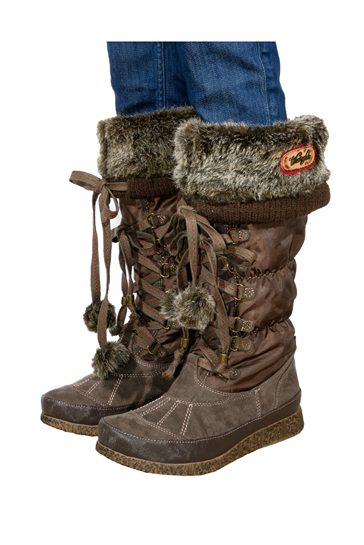 Дутики женские Wrangler Shoes Totem (WL122557/30) Темно-коричневый