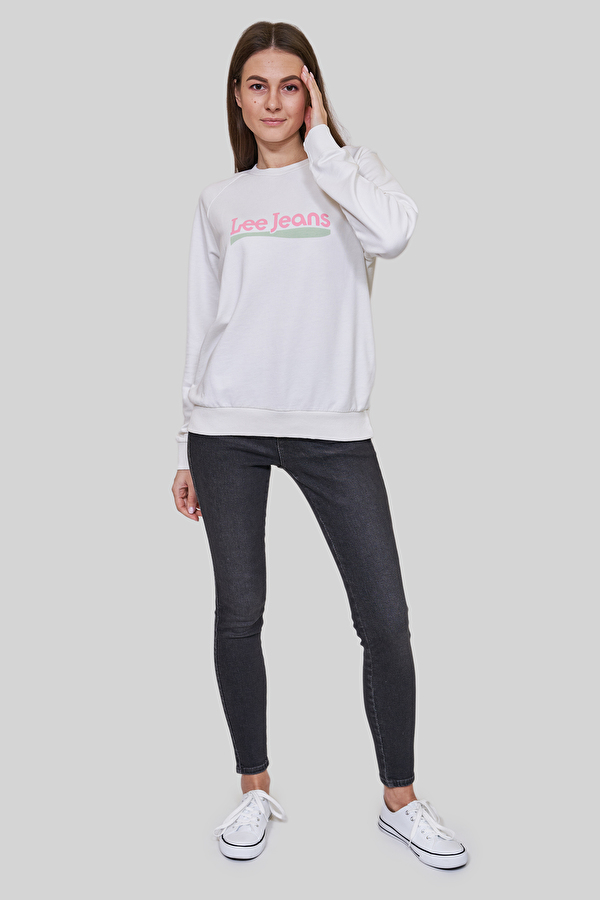 Свитшот LEE Long Sleeved Regular Fit (L53KBRLJ) Белый