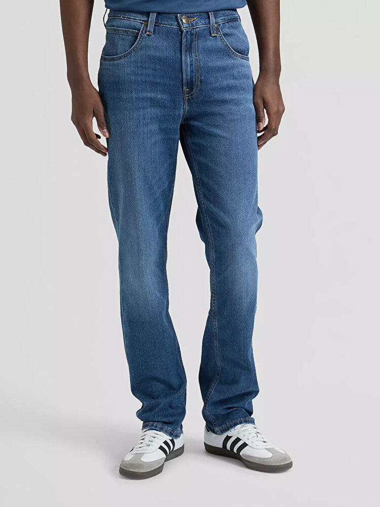 Джинсы LEE BROOKLYN Regular Fit (112378730) Голубой
