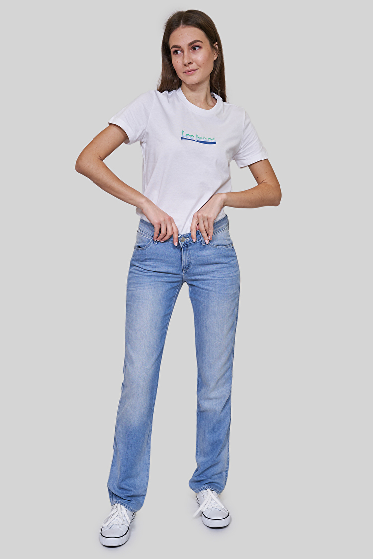 Джинси Wrangler Sara Narrow Regular Fit (W25Z3556X) Блакитний