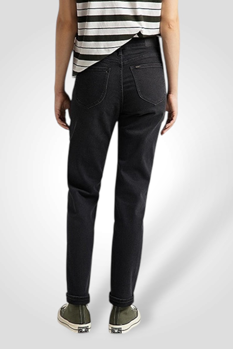 Джинси LEE Mom Jeans Mom`s (L32ICPTY) Чорний