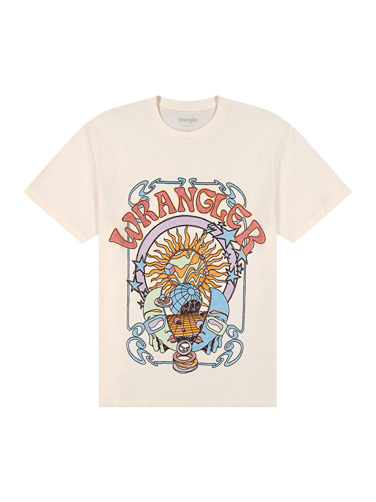 Футболка Wrangler Girlfriend Tee Relaxed Fit (112378022) Білий