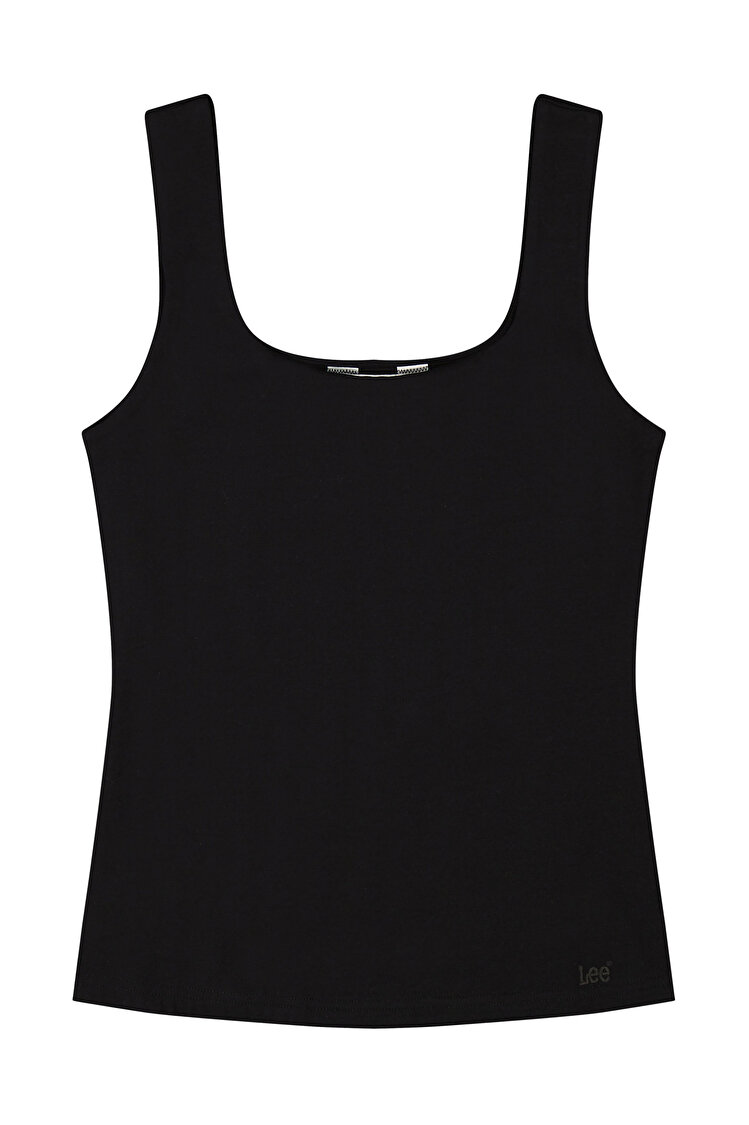 Майка LEE SQUARE NECK TANK Relaxed Fit (112376997) Черный