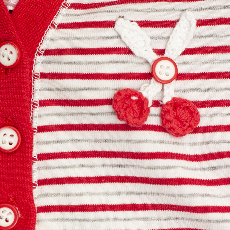 Комплект: Туніка та шорти Losan Mc baby girls (018800004/579) Червоний