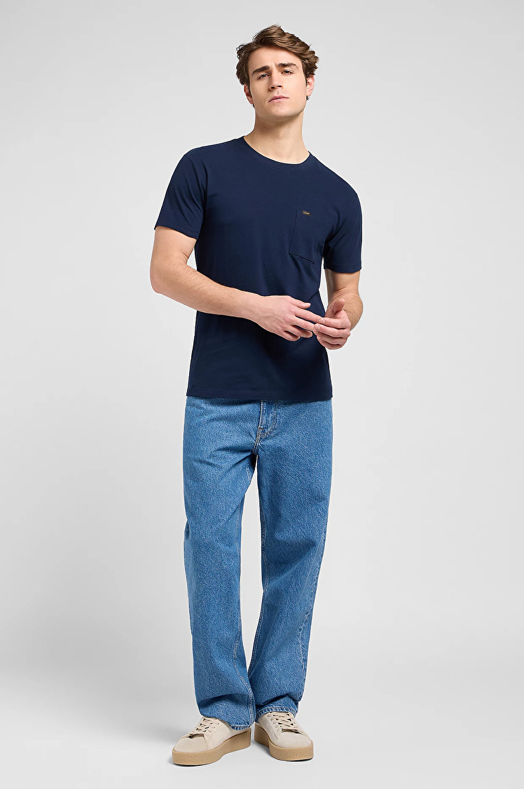 Футболка LEE ULTIMATE POCKET TEE Slim Fit (112370493) Синий