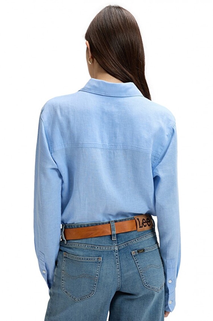 Сорочка LEE ALL PURPOSE SHIRT Regular Fit (112378747) Блакитний