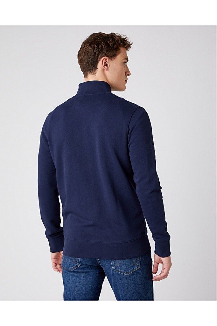 Кофта Wrangler Funnel Neck Zip Regular Fit (W6G5HA114) Темно-синий