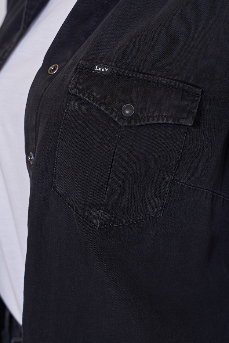 Сорочка джинсова LEE Regular Western Shirt Regular Fit (L45SZH01) Чорний