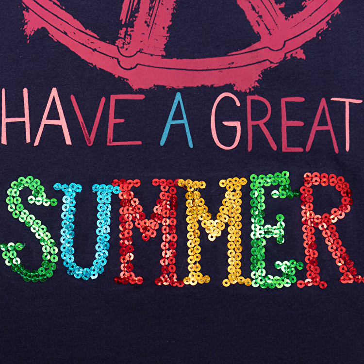 Футболка Losan Junior girls (314-1209AB/542) Фіолетовий