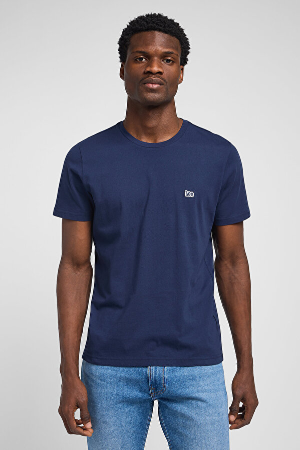 Футболка LEE Patch Logo Tee Regular Fit (112140348) Темно-синій