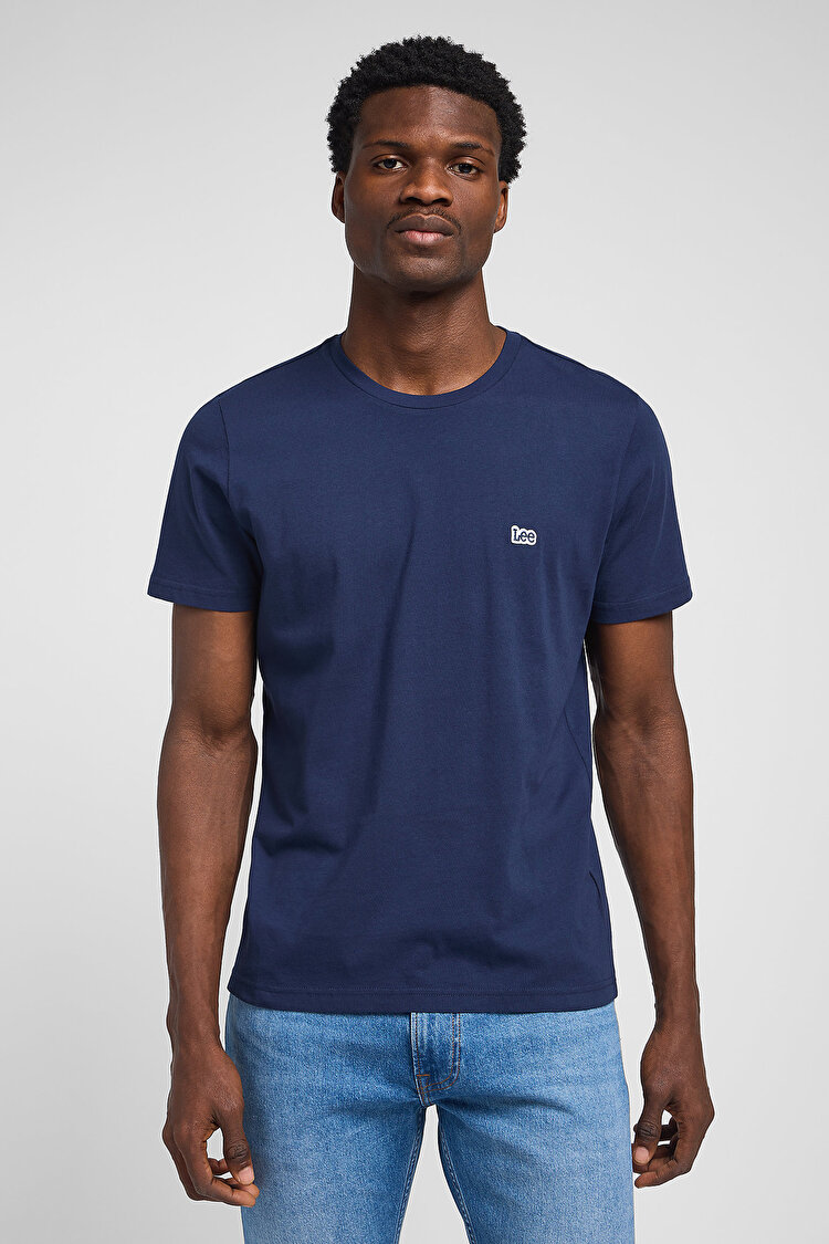 Футболка LEE Patch Logo Tee Regular Fit (112140348) Темно-синій