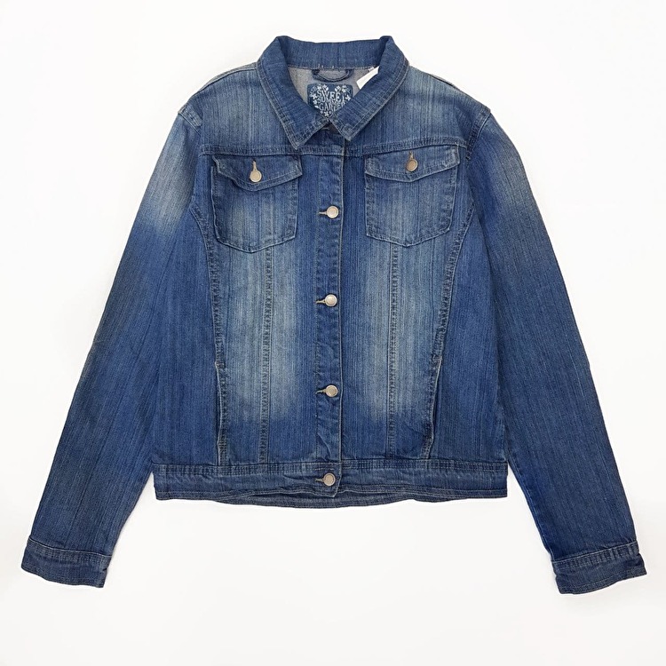 Куртка джинсова Losan Creem girls (114-2001AB/741) Синій