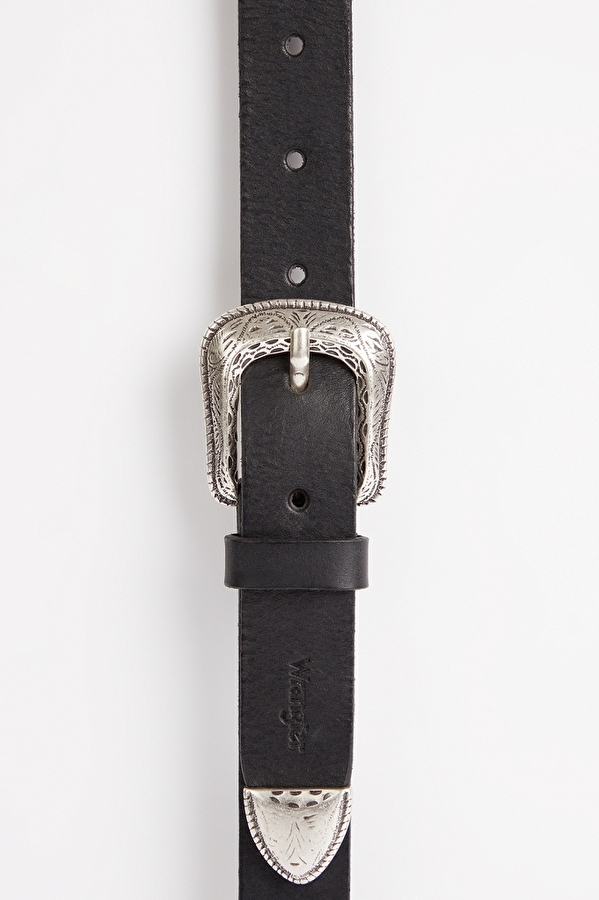 Ремень Wrangler Western Buckle Belt (W0H6U1100) Черный
