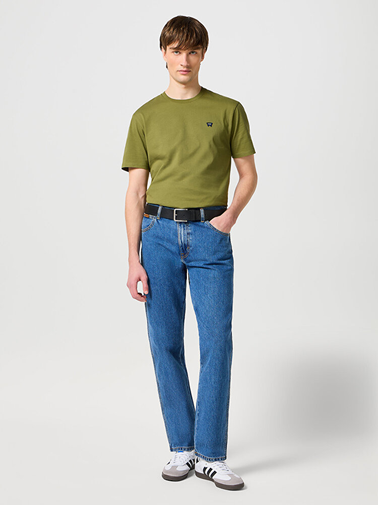 Ремінь Wrangler Structured belt Multiple Fits (112125609) Чорний