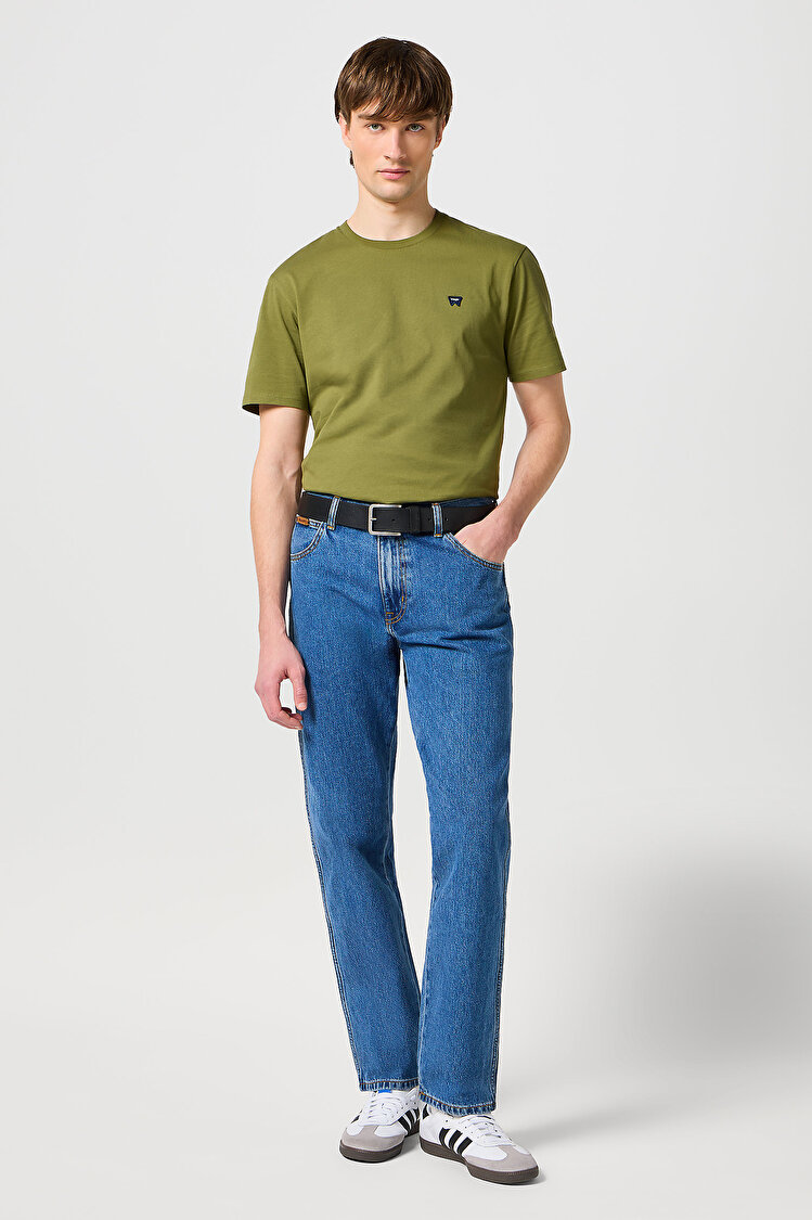 Ремень Wrangler Structured belt Multiple Fits (112125609) Черный